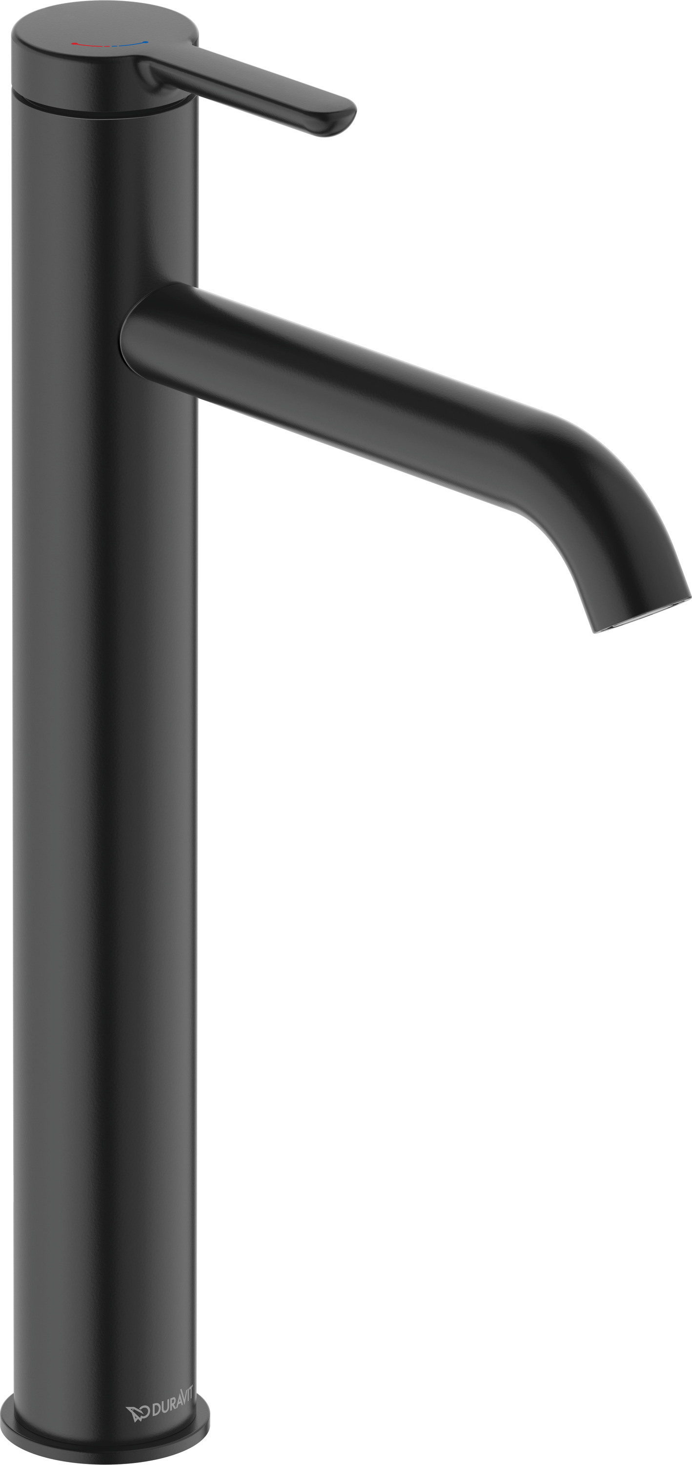 Duravit C.1 grifo para lavabo de pie negro C11043002046