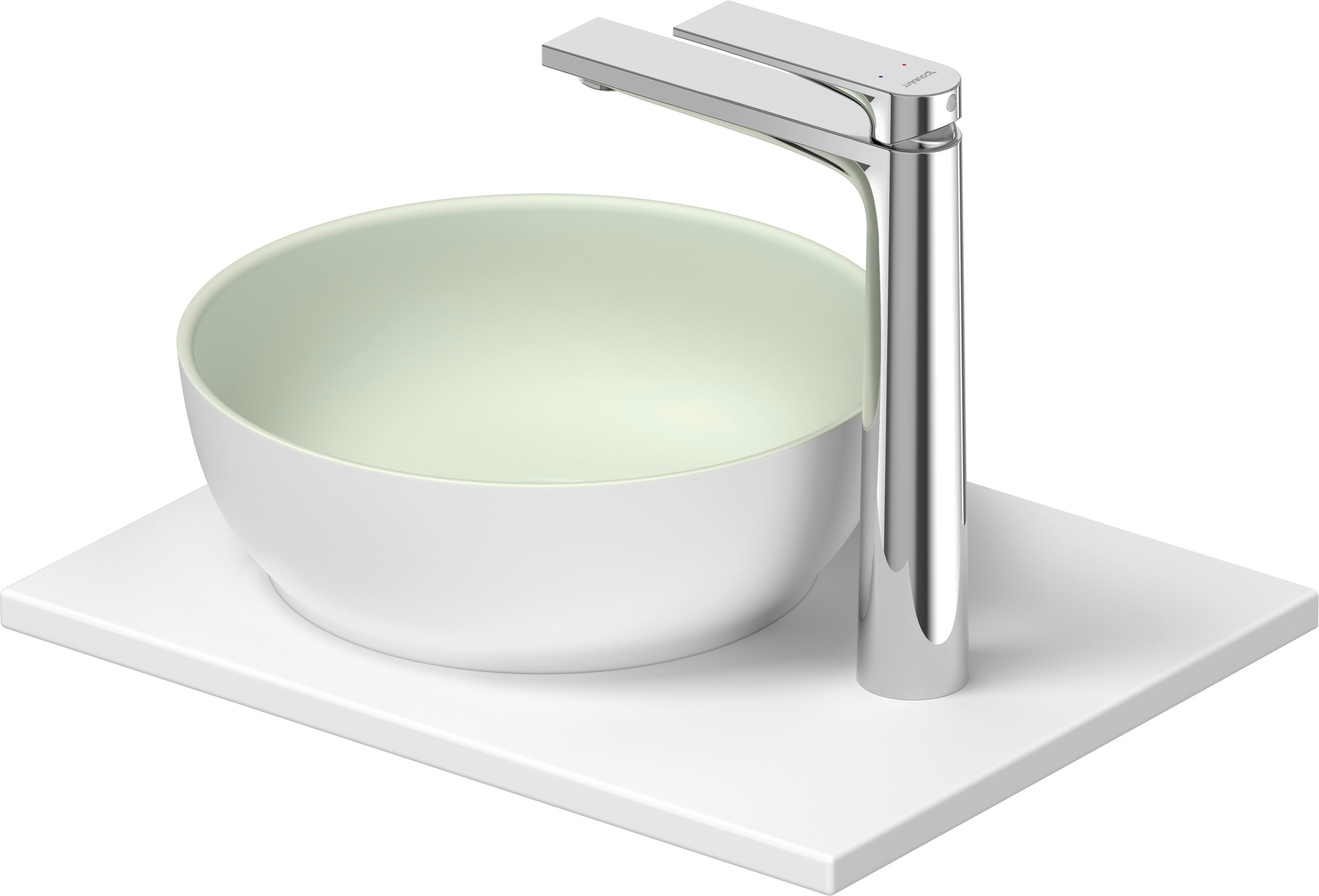 Duravit Sivida lavabo con consola 41 cm blanco 268022FG00