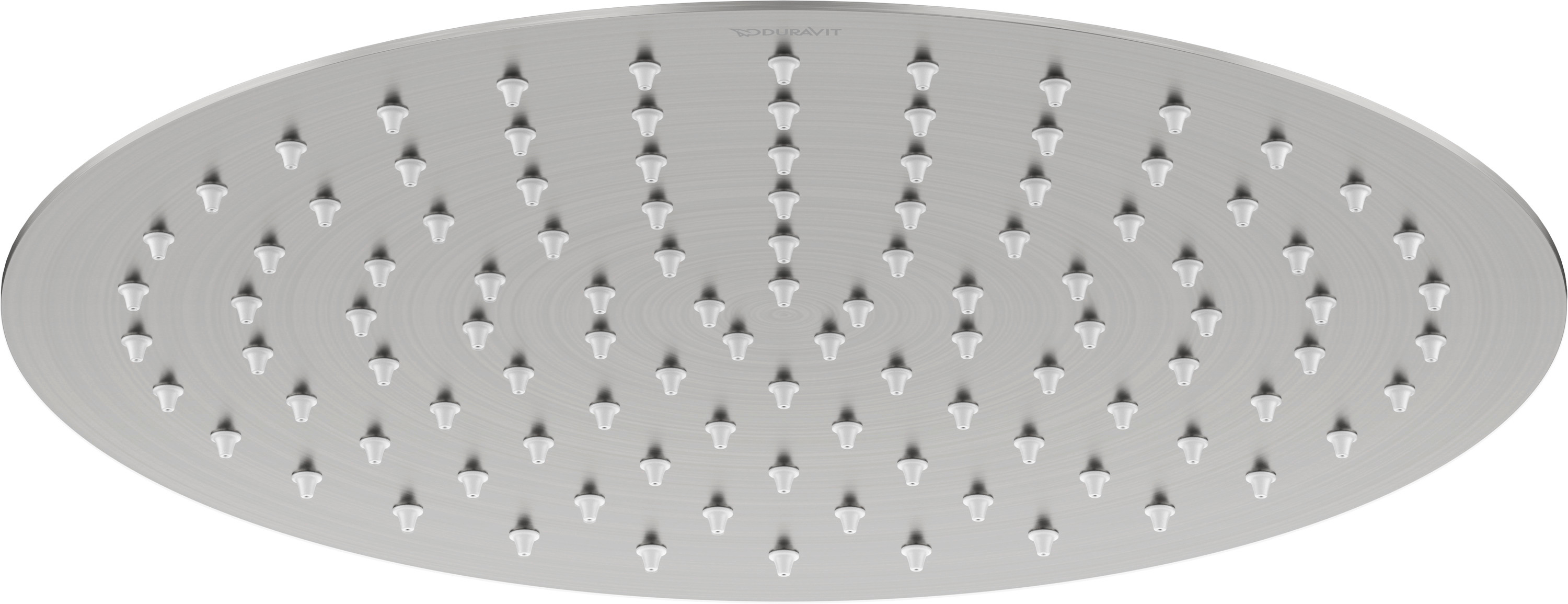 Duravit ducha con efecto lluvia 30x30 cm circular acero UV0660020070