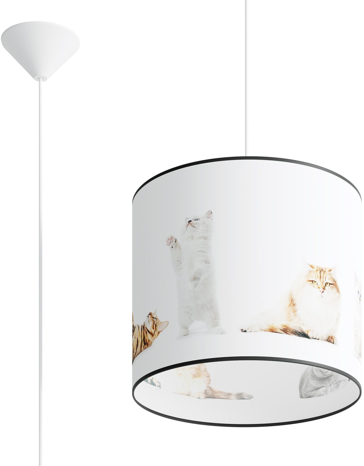 Sollux Lighting Koty lámpara colgante 1x15 W multicolor SL.1420
