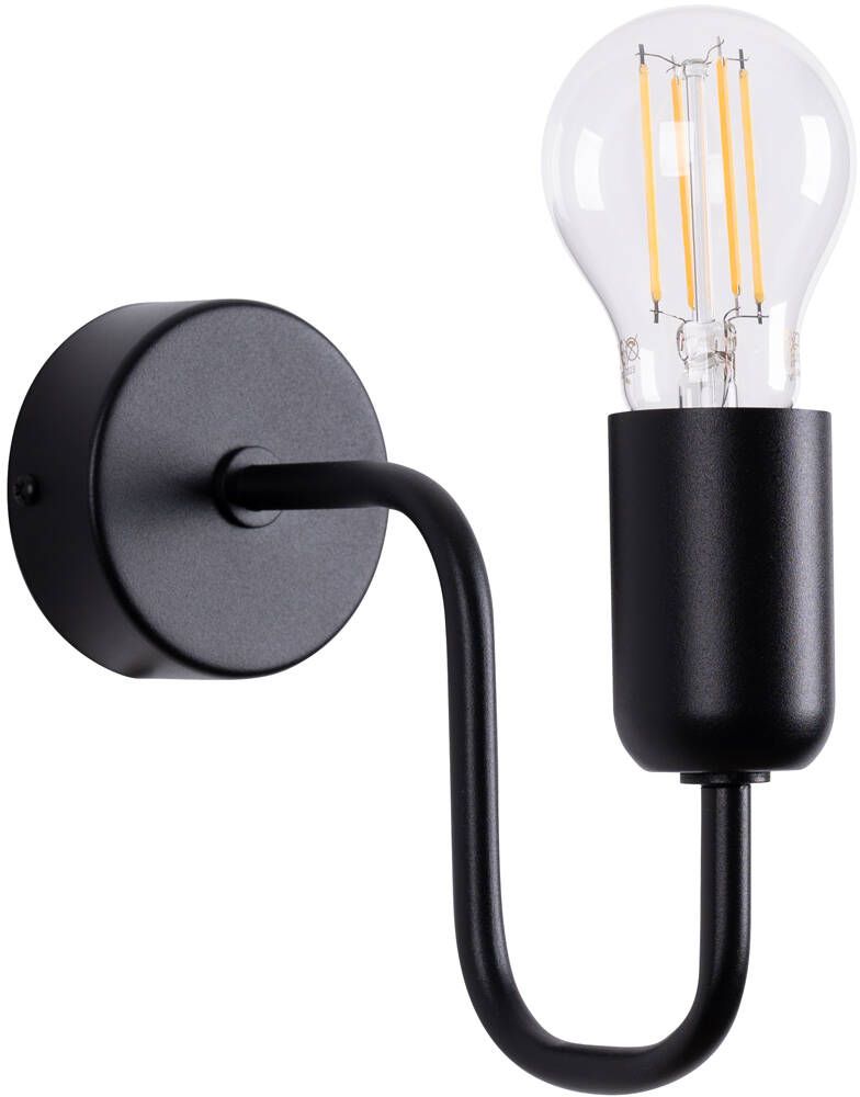 Sollux Lighting Vector lámpara de pared 1x15 W negro SL.1445