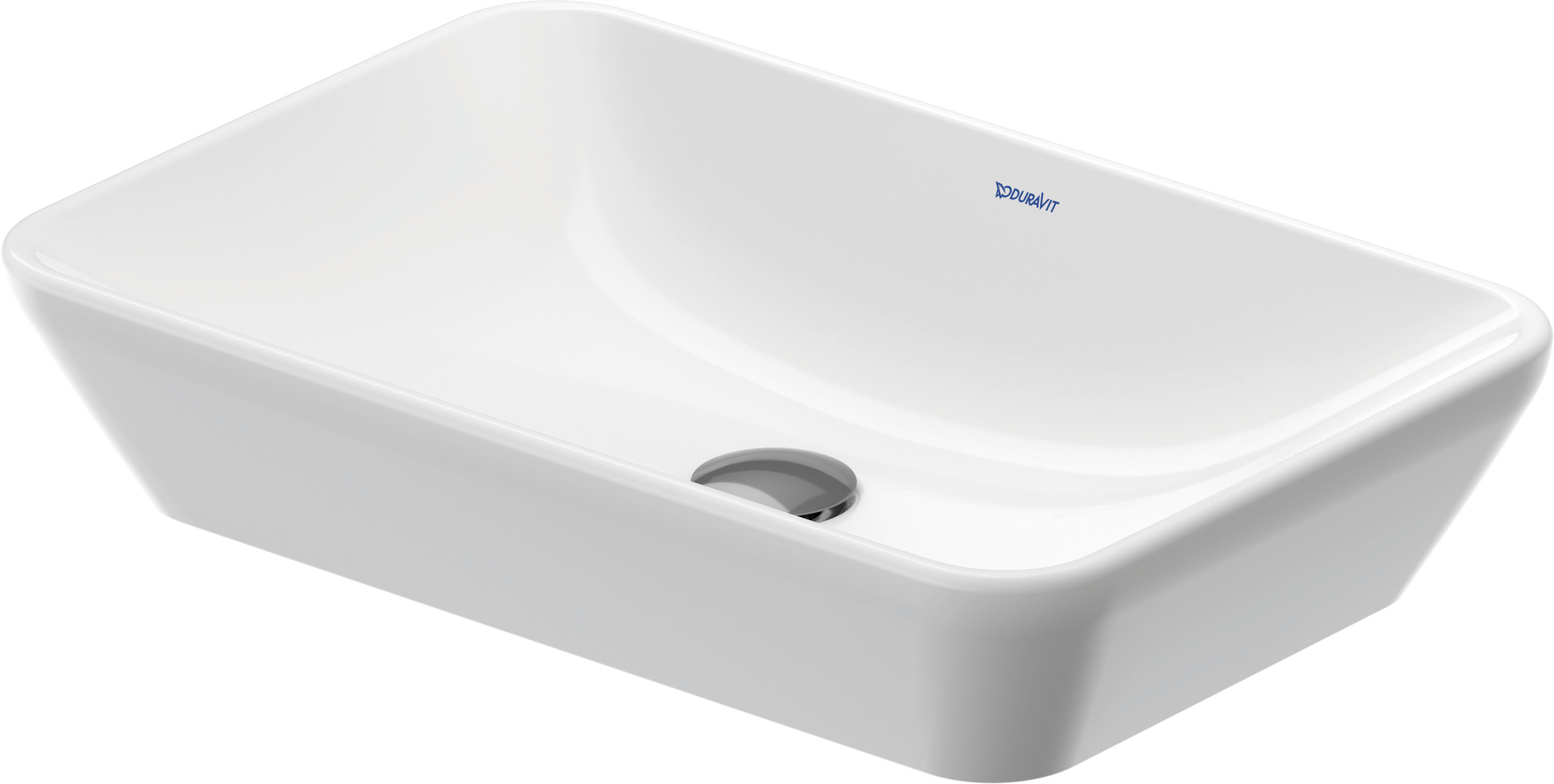 Duravit D-Neo lavabo 60x40 cm rectangular sobre encimera blanco 2397600070