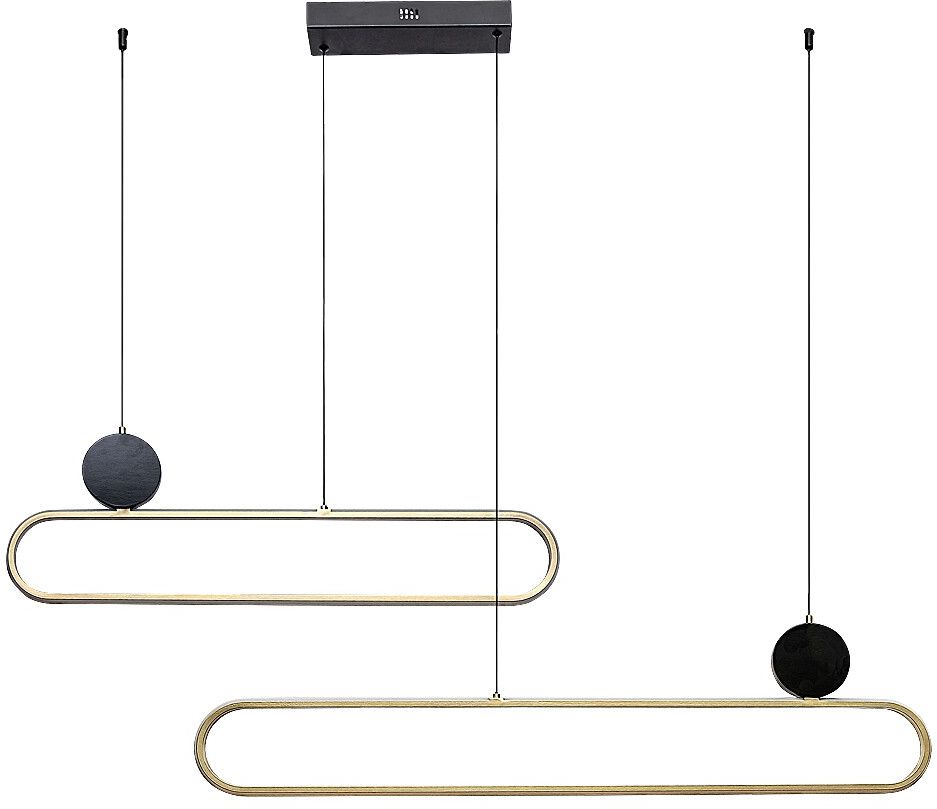 Rabalux Circado lámpara colgante x48 W blanco-negro-oro 72268