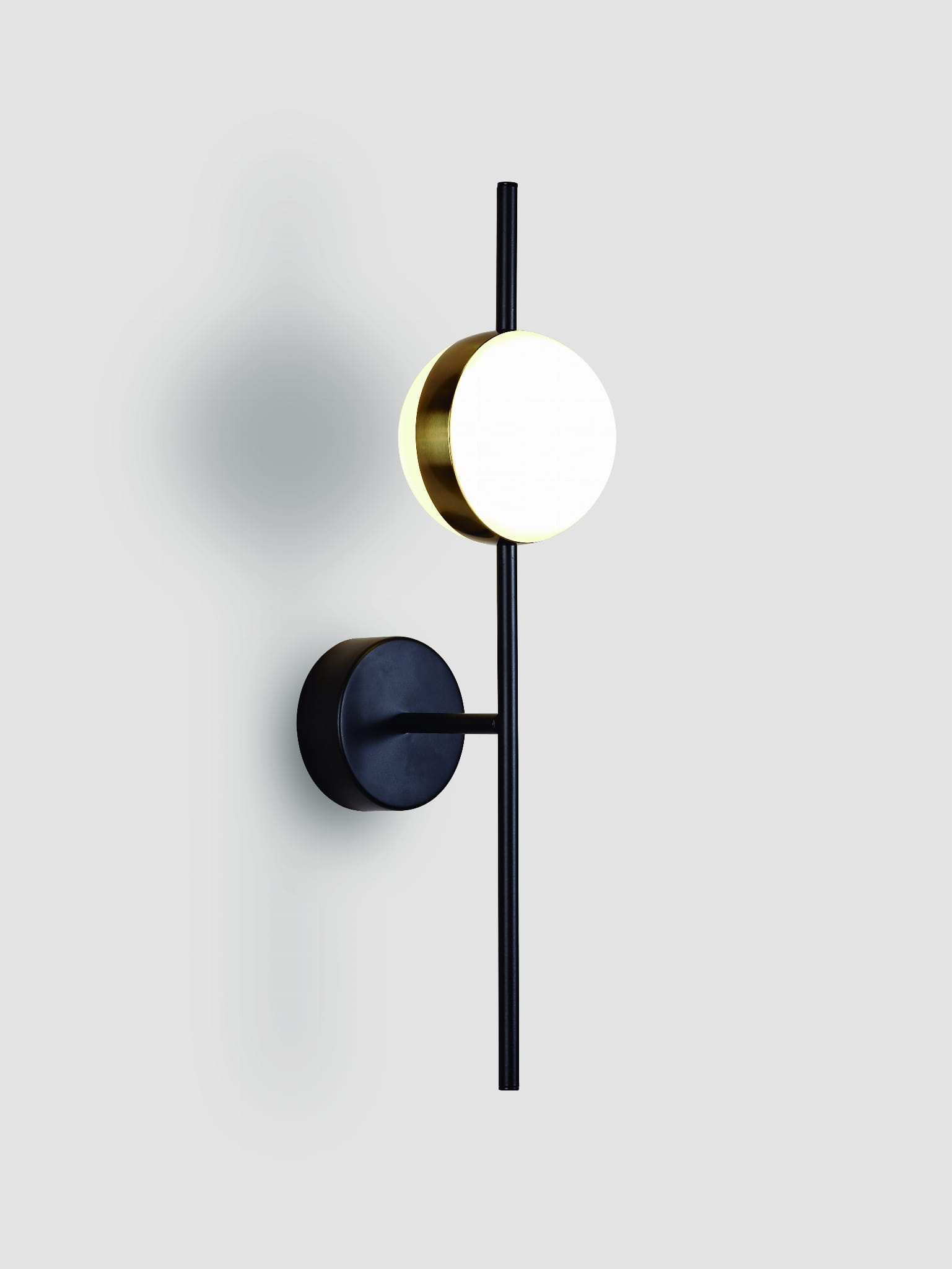 Mantra Cuba lámpara de pared 1x8 W blanco-negro-oro 7163