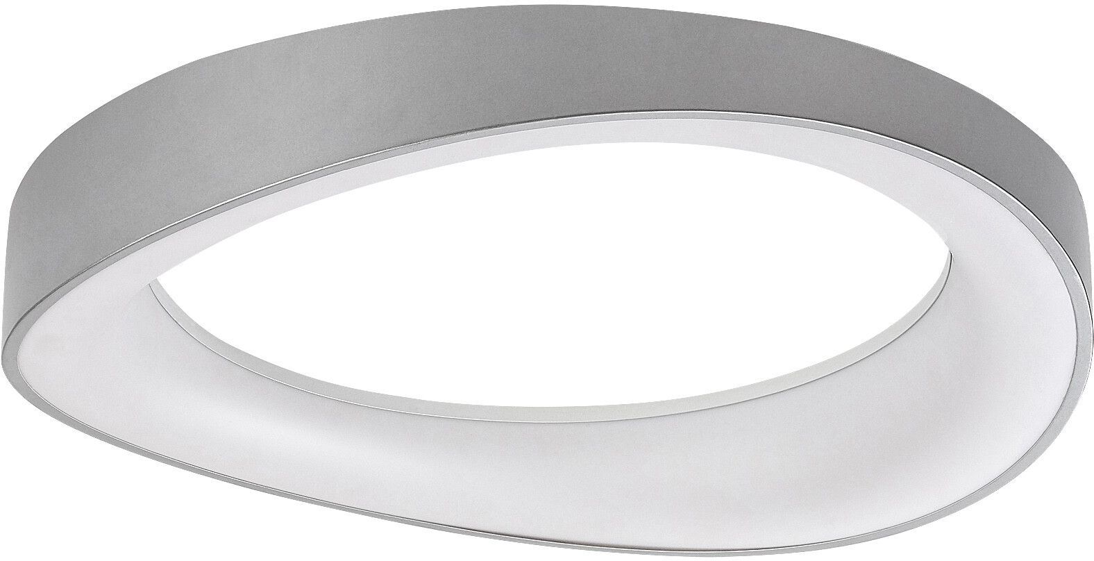 Rabalux Iliana lámpara de techo 1x56 W blanco-plata 71054