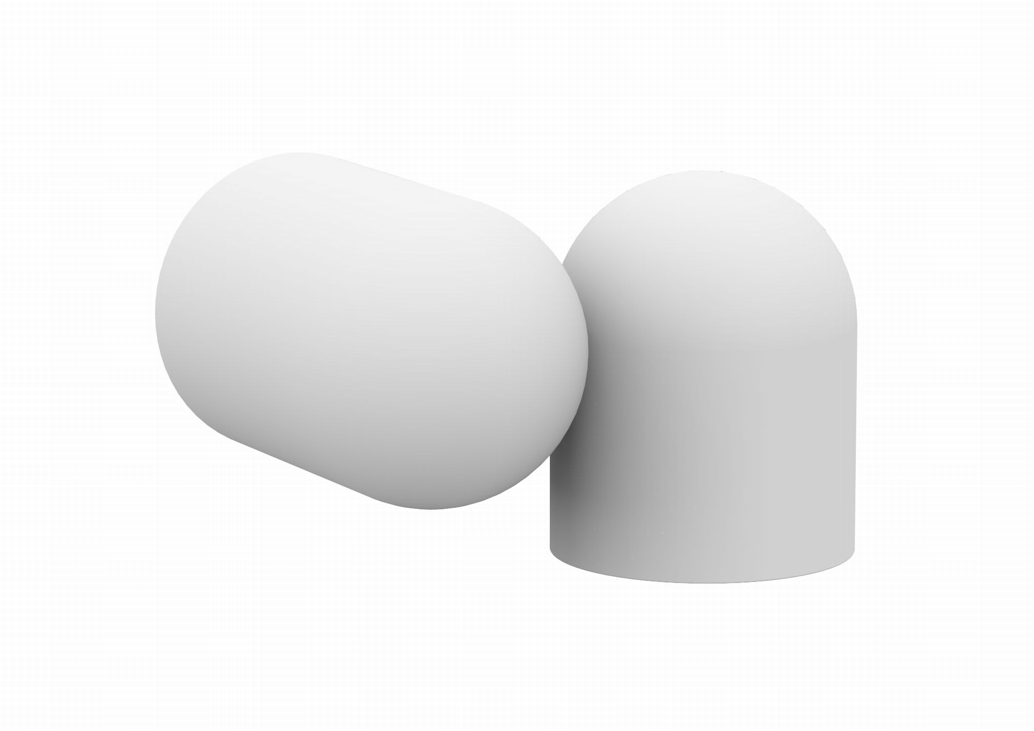 Mantra Ios lámpara de pared 1x12 W blanco 7294