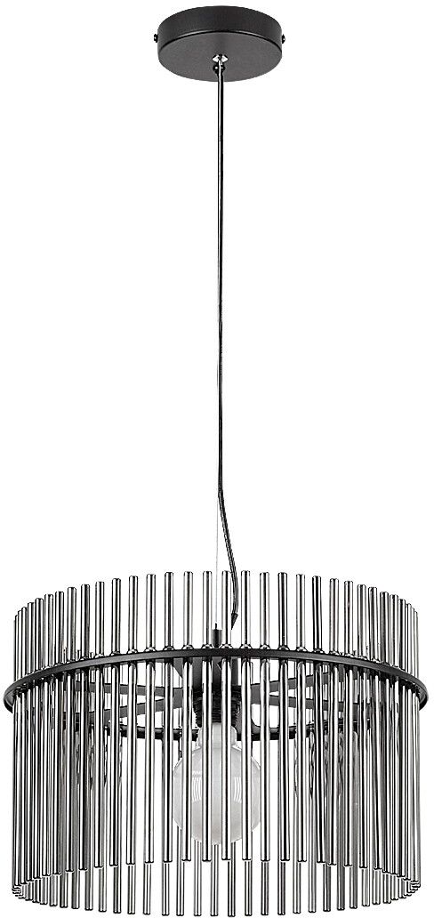 Rabalux Inesa lámpara colgante 1x40 W negro-humado 72261
