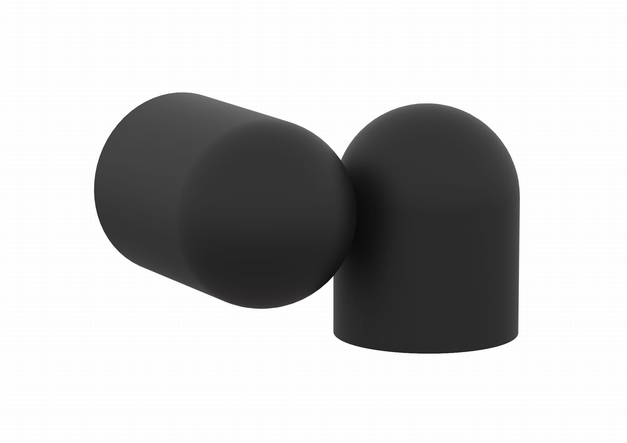 Mantra Ios lámpara de pared 1x12 W negro 7295