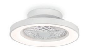 Mantra Tibet plafón 1x30 W blanco 7804
