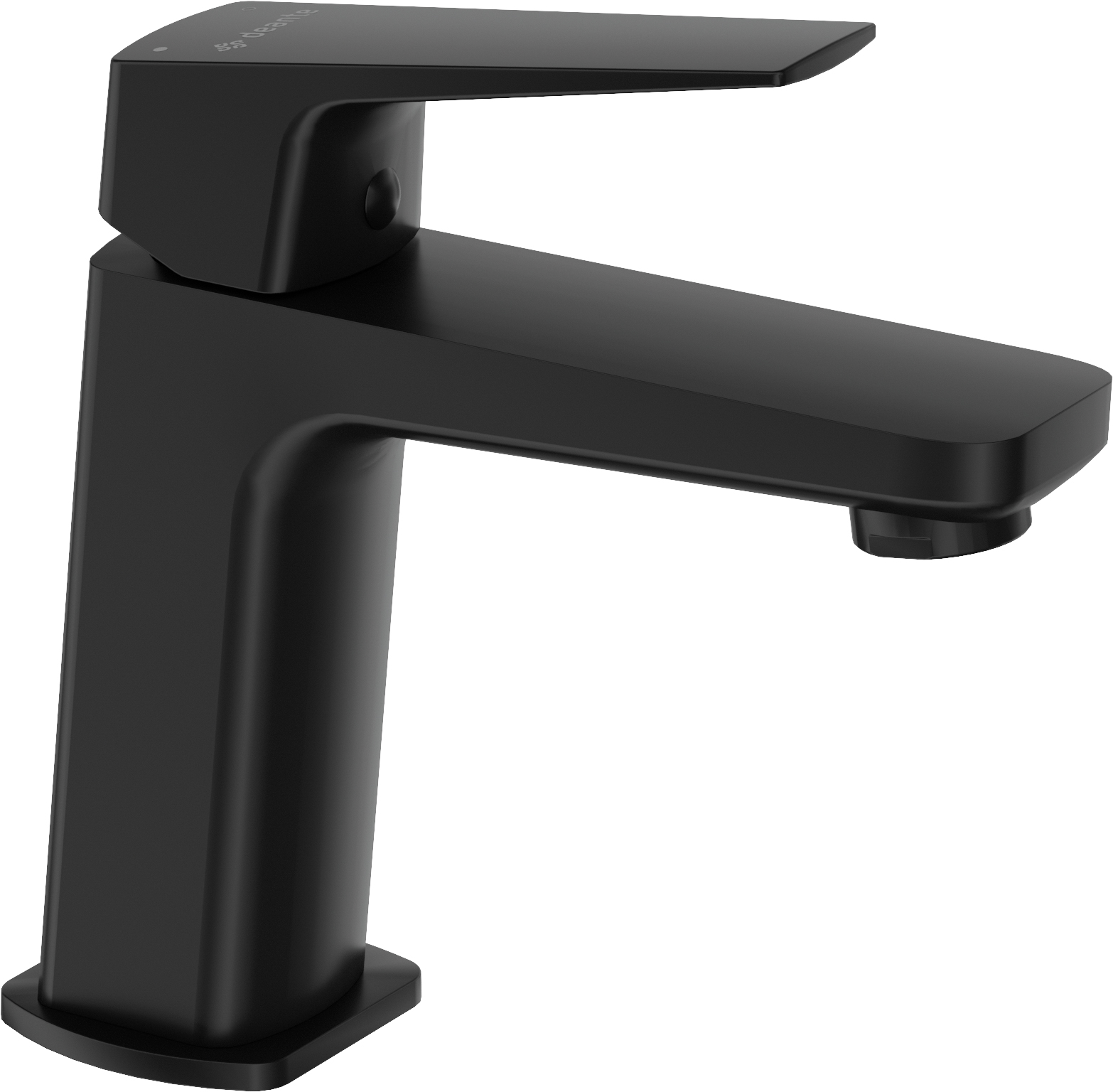 Deante Blur grifo para lavabo de pie negro BQL_N20M