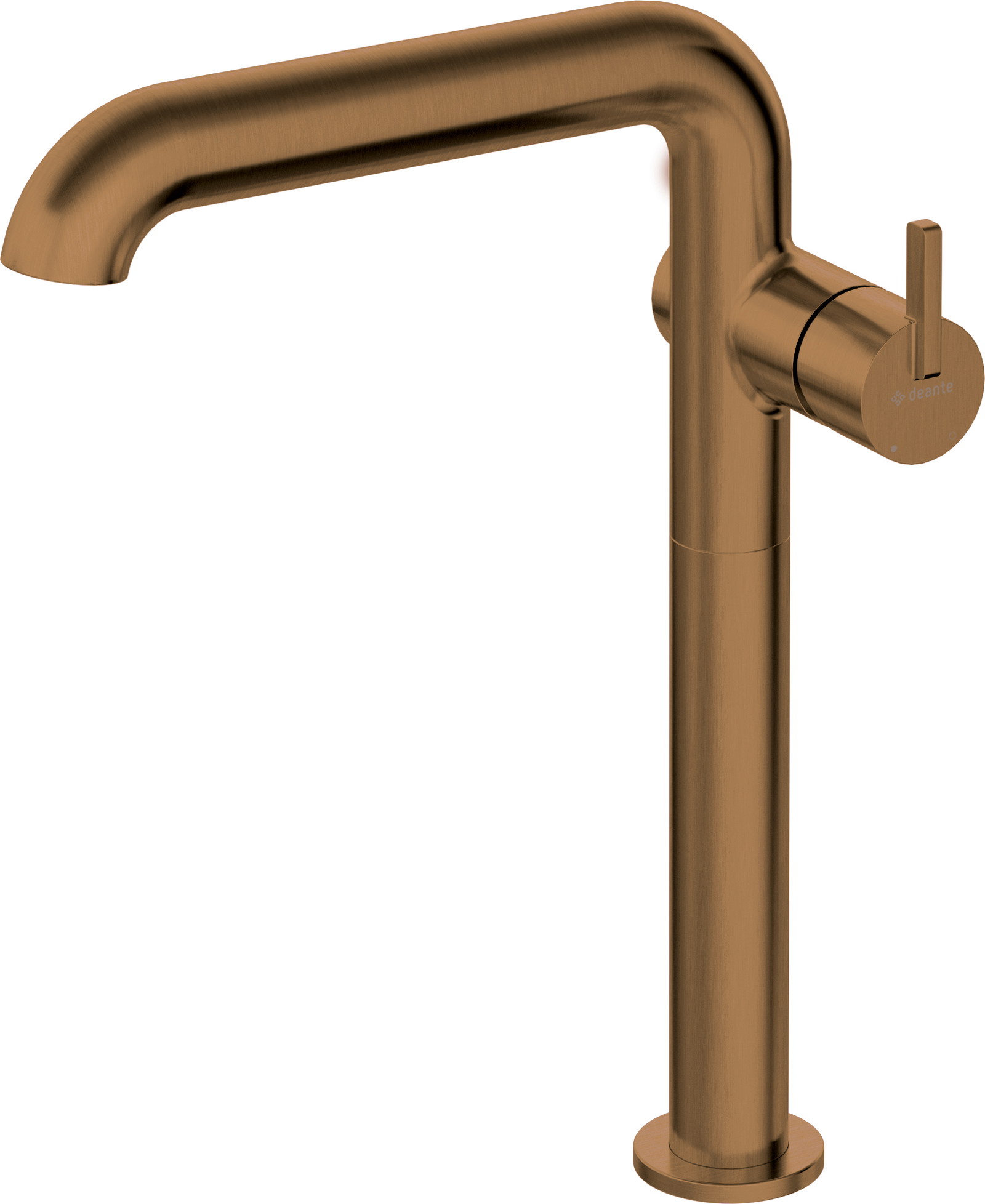 Deante Silia grifo para lavabo de pie latón/bronce antiguo BQS_C24K