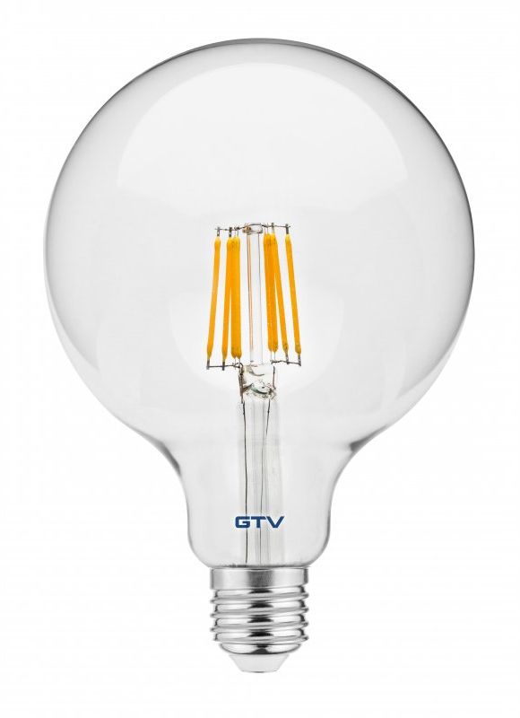 GTV bombilla led 1x8 W 3000 K E27 LD-G125FLE8-30