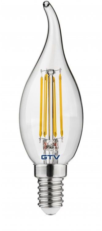 GTV bombilla led 1x4 W 3000 K E14 LD-C35FLE4-30L