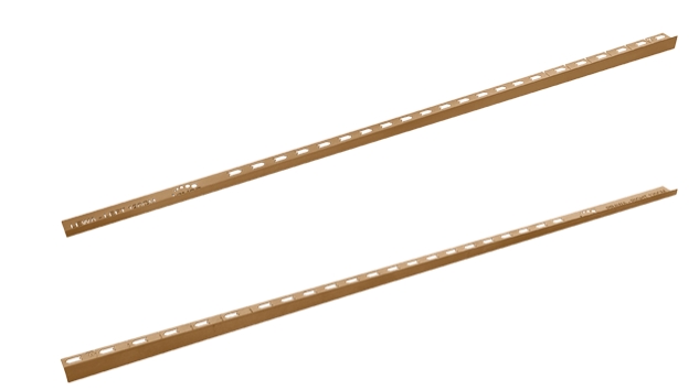 Laveo perfil con pendiente 120 cm dorado COT_820P