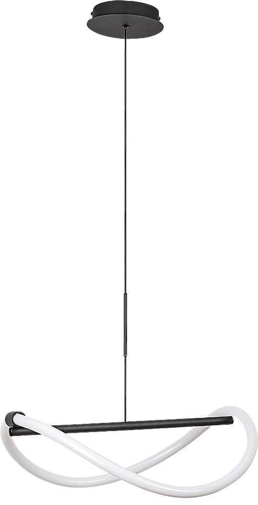 Rabalux Serena lámpara colgante 1x15 W blanco-negro 72252