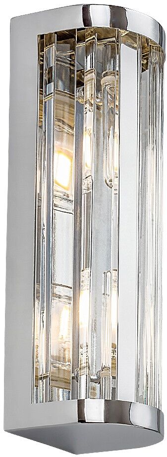 Rabalux Sybil lámpara de pared 2x28 W cromo-transparente 75035