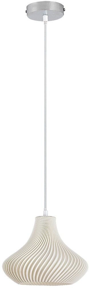 Rabalux Tiana lámpara colgante 1x25 W blanco-cromo 72216