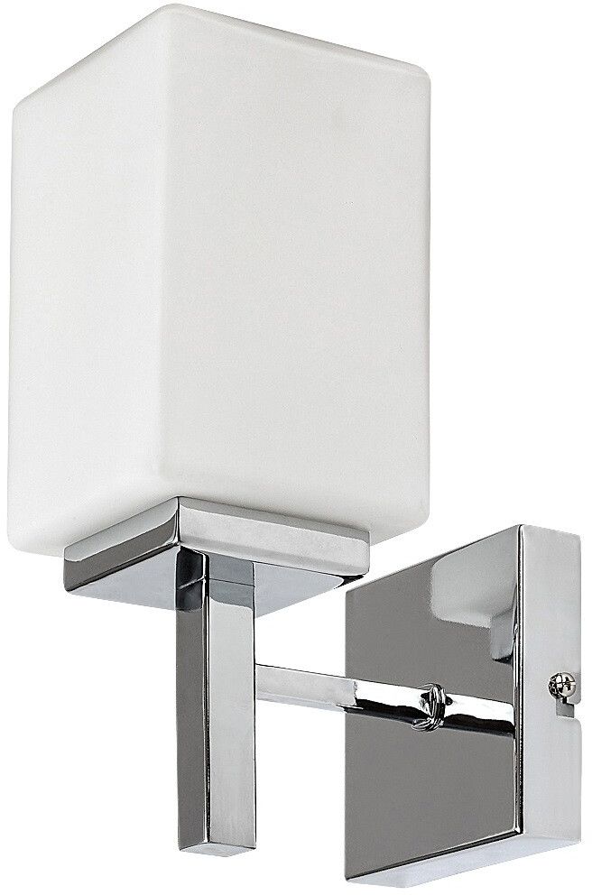 Rabalux Zenkai lámpara de pared 1x10 W blanco-cromo 71059