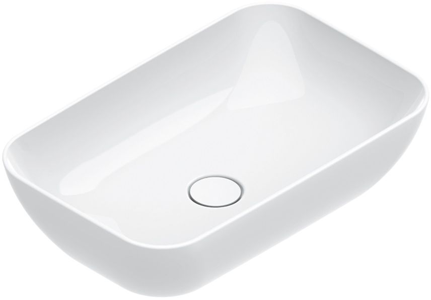 Catalano Green lavabo 60x38 cm rectangular sobre encimera blanco 0422610001