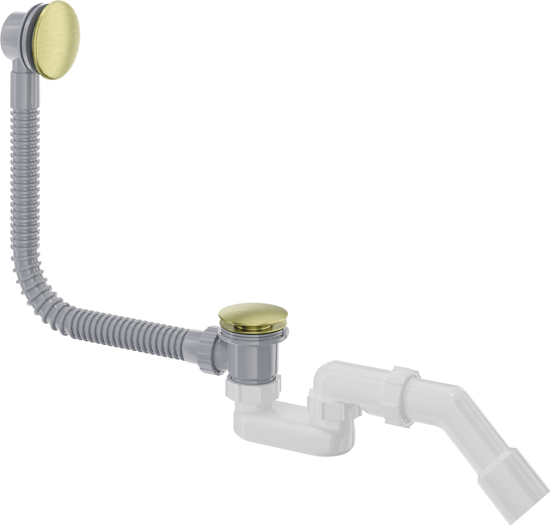 Deante Prizma sifón para bañera oro NHC_R57B