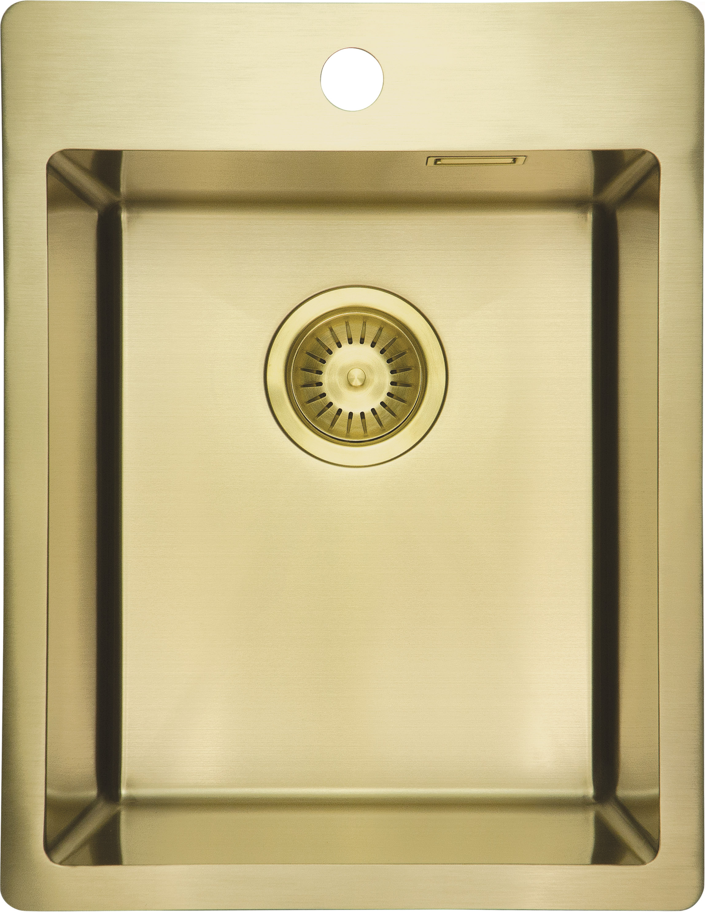 Deante Olfato fregadero de acero 50.5x39 cm dorado ZPO_R10E