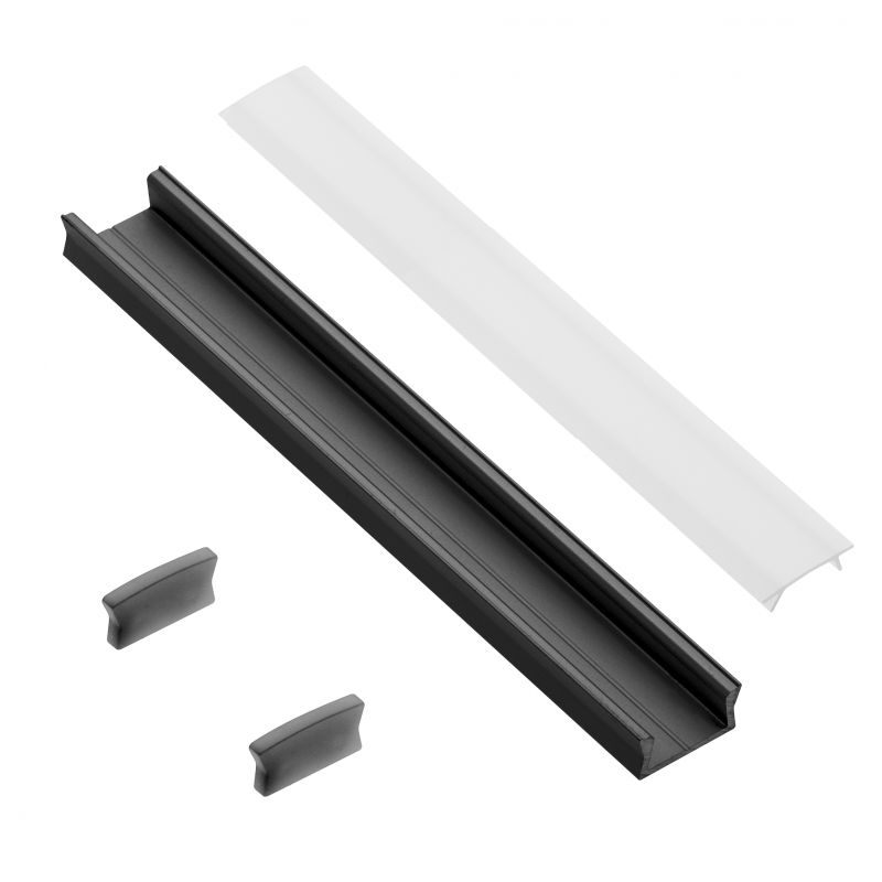 GTV Glax perfil para tira led PA-ZGLAXMNKOMZ-20M