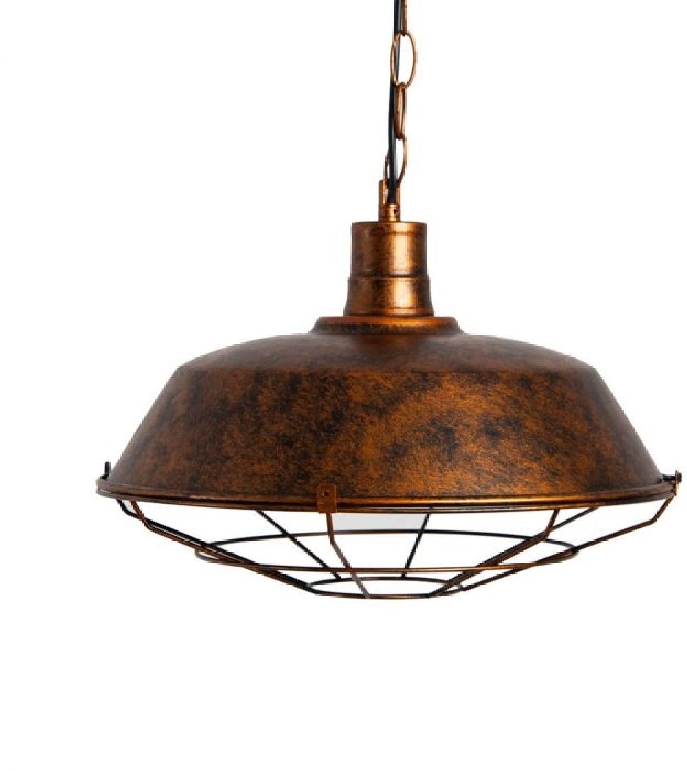 Abigali Retro lámpara colgante 1x8 W cobre ABIGALI-PLE27