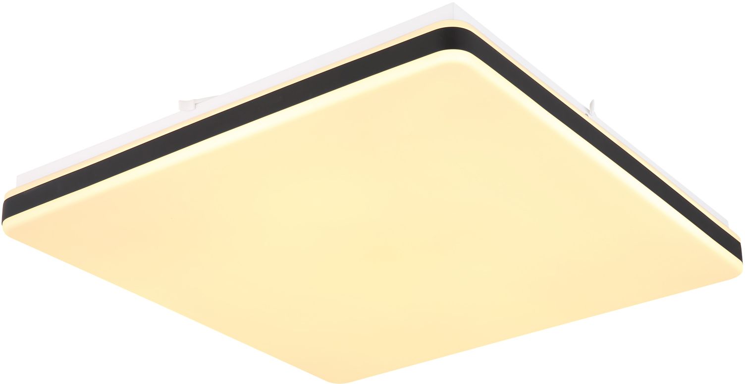 Globo Lighting Ully plafón 1x24 W blanco-negro 48025OBSH