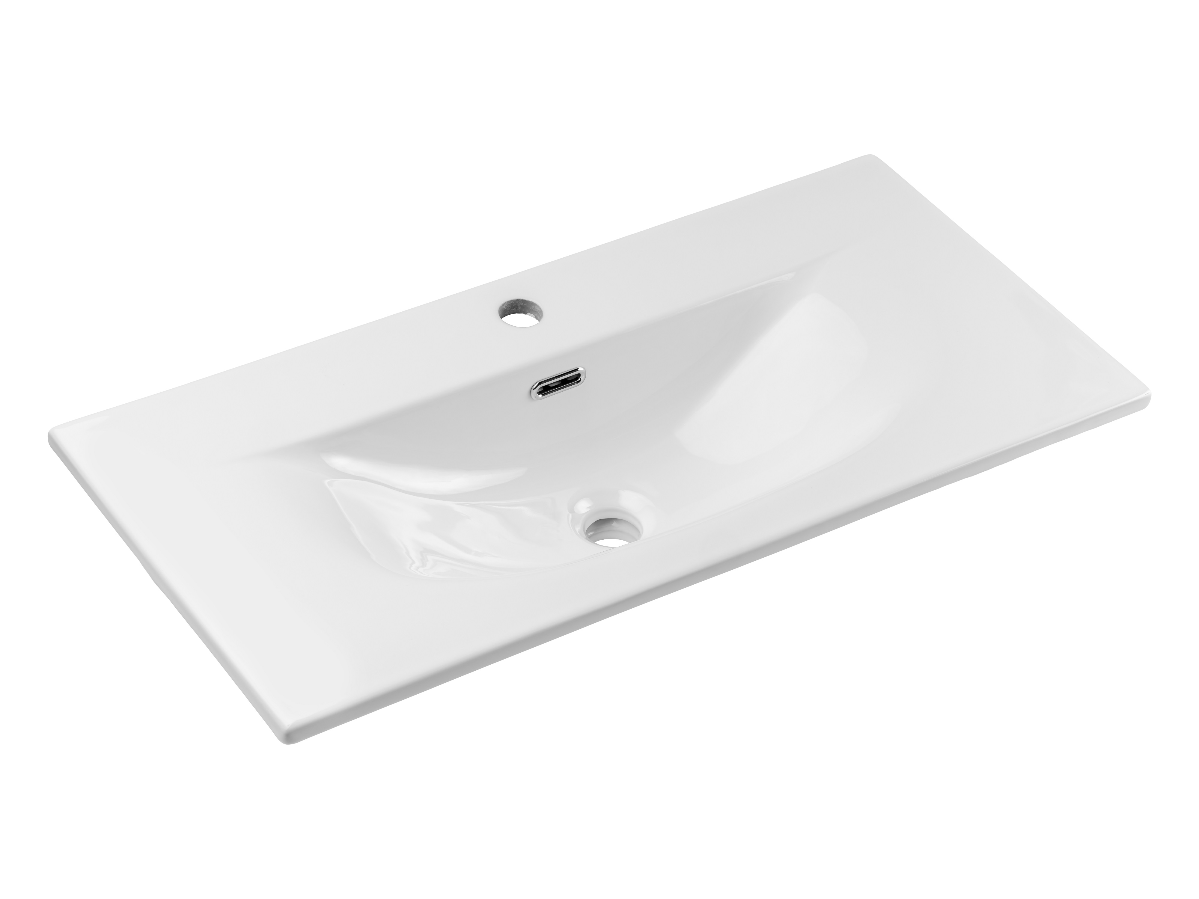 Comad Sky 3 lavabo 80x40 cm rectangular para mueble blanco SKY 3 80CM DP (E-8099-3-80)
