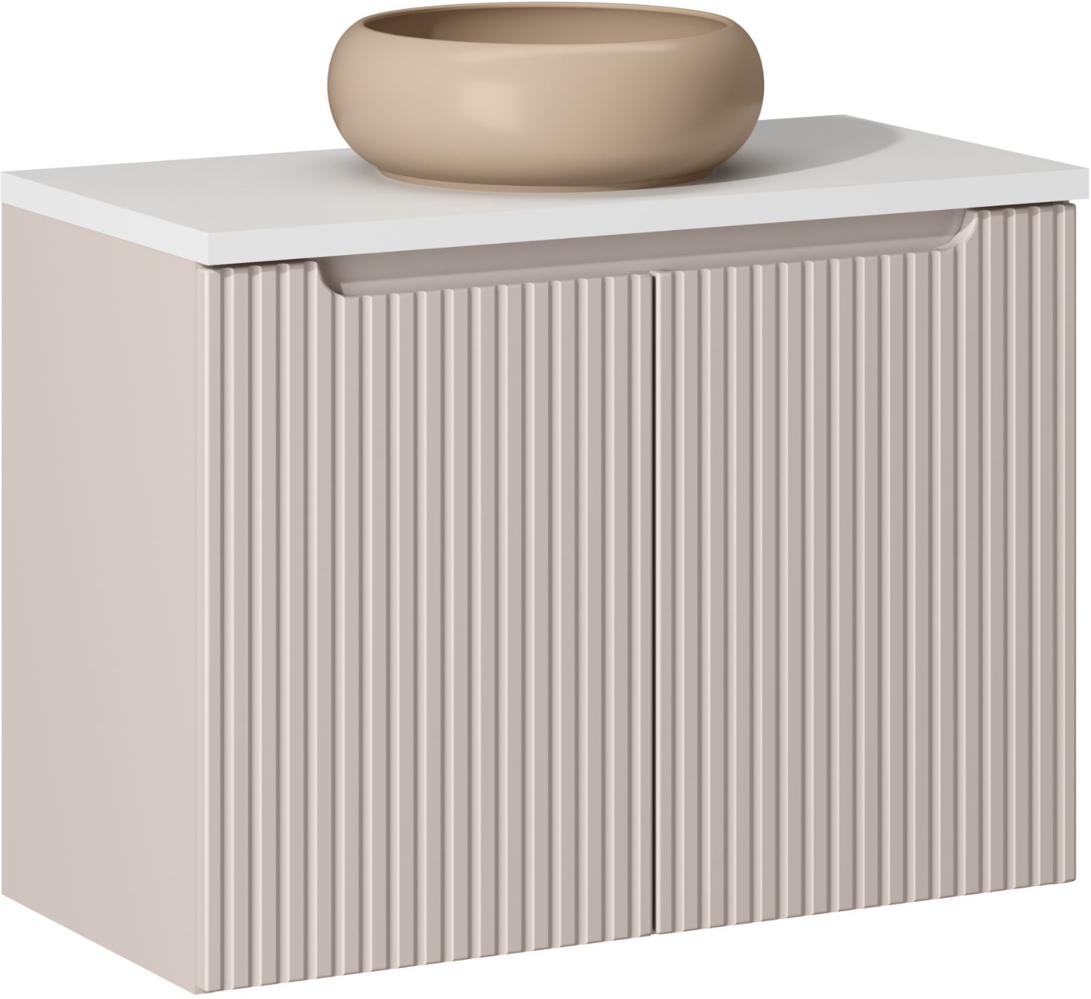 Conjunto armario Comad Nova Cashmere NOVA CASHMERE 82-80-2D, lavabo Comad Wiki UN-WIKI-MC, NOVA WHITE 89-80