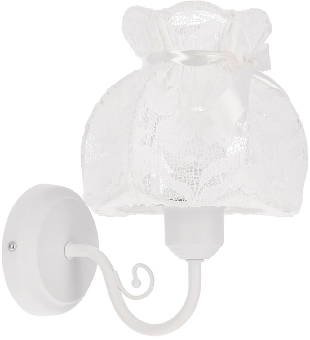 Candellux Rossini lámpara de pared 1x40 W blanco 21-39385