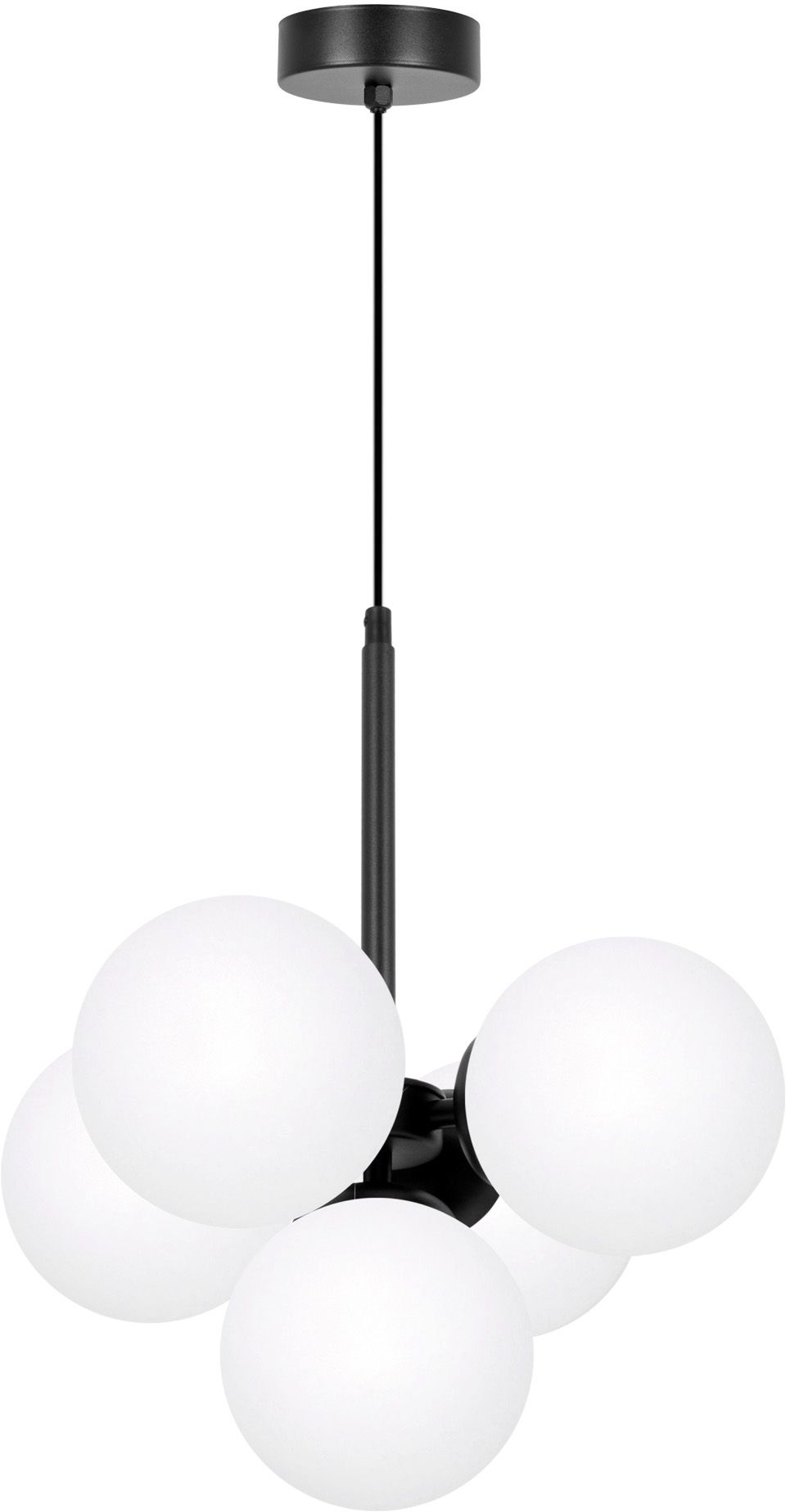 Kaja Inez lámpara colgante 5x10 W blanco-negro K-5362