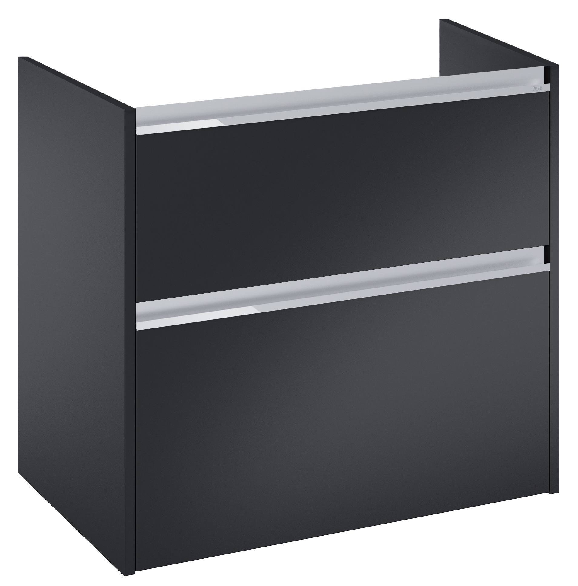 Roca Gap Pro armario 68.5x46x66.3 cm suspendido, para lavabo negro A857897532