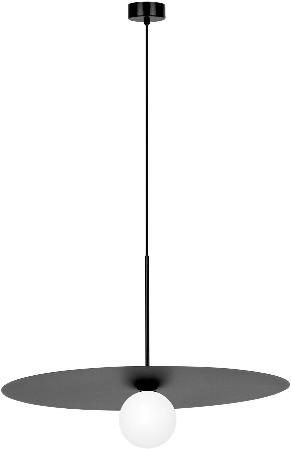 Kaja Sante lámpara colgante 1x10 W blanco-negro K-5373