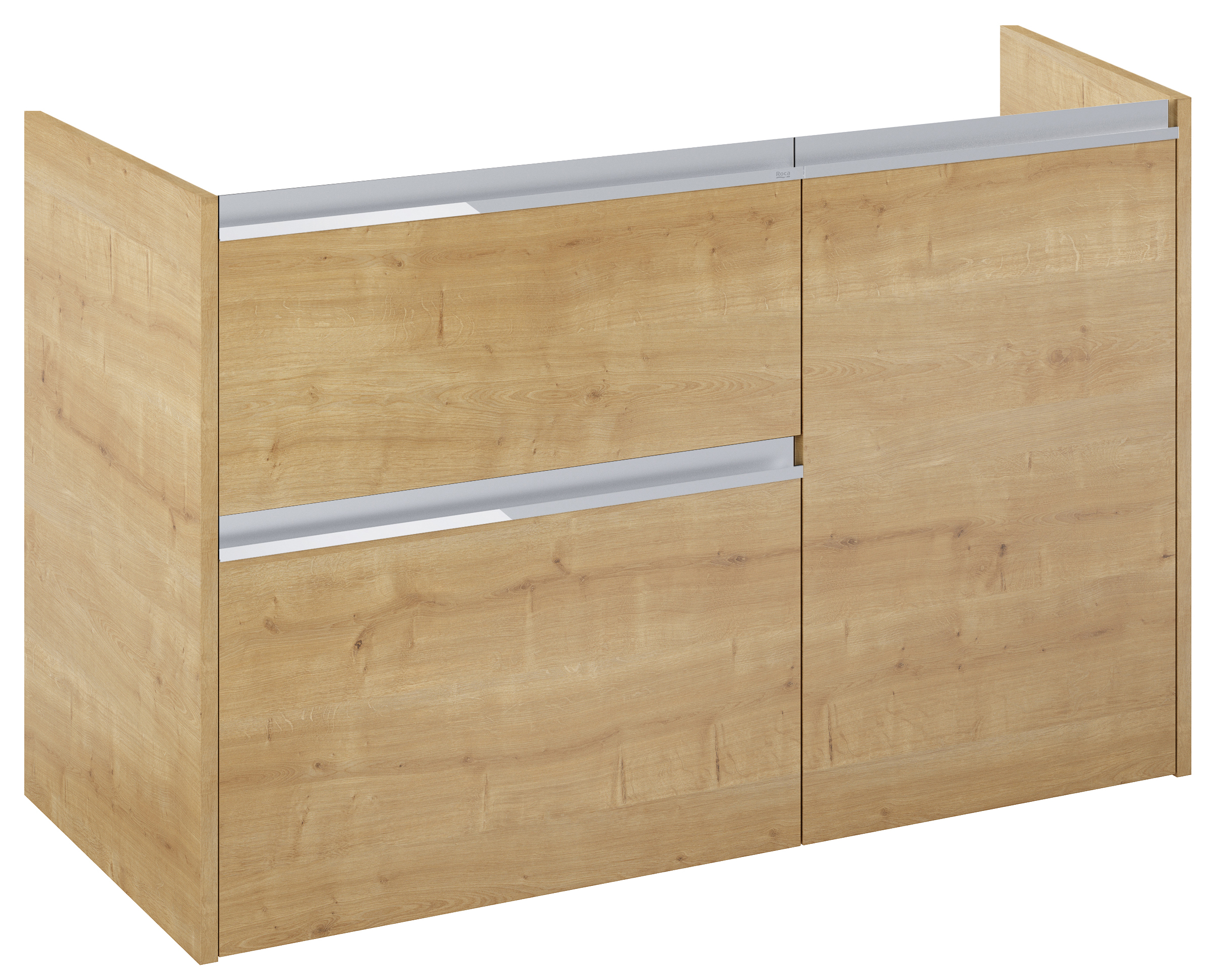 Roca Gap Pro armario 98.5x45.1x63.5 cm suspendido, para lavabo roble A857904464