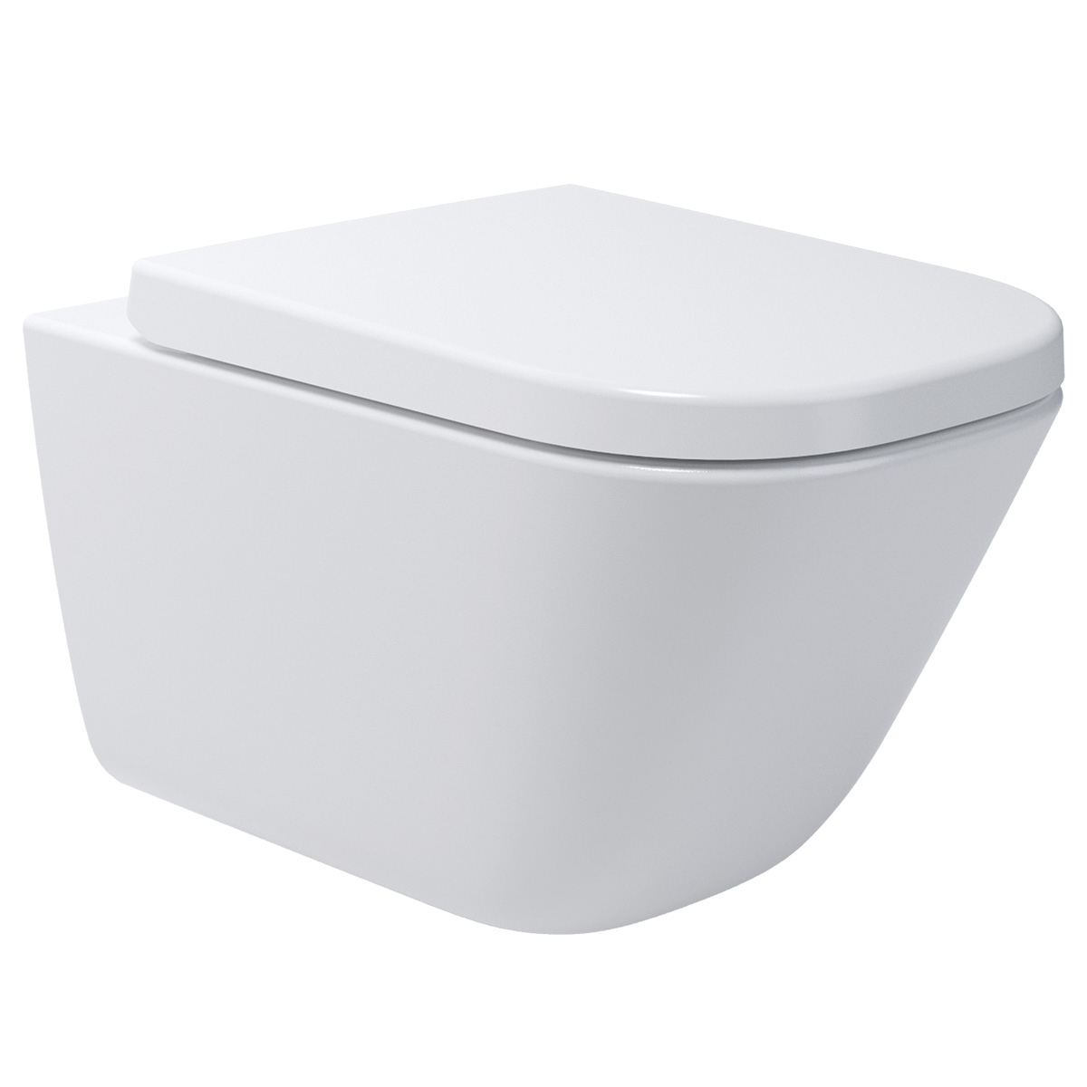 Oltens Hadsel taza de inodoro suspendido sin reborde blanco brillante 42039000