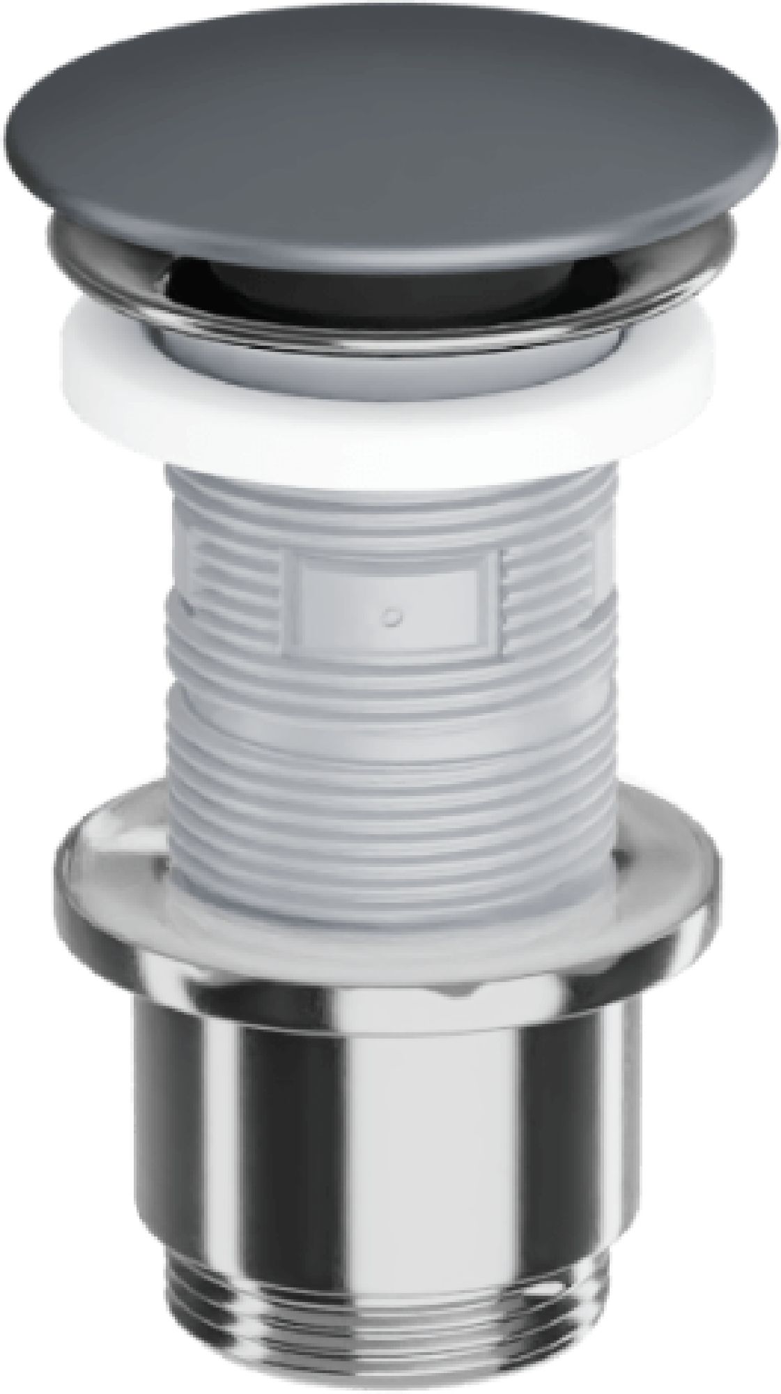 Excellent Design tapón para lavabo cromo-negro ARIN.1485.K.01.GRMCR