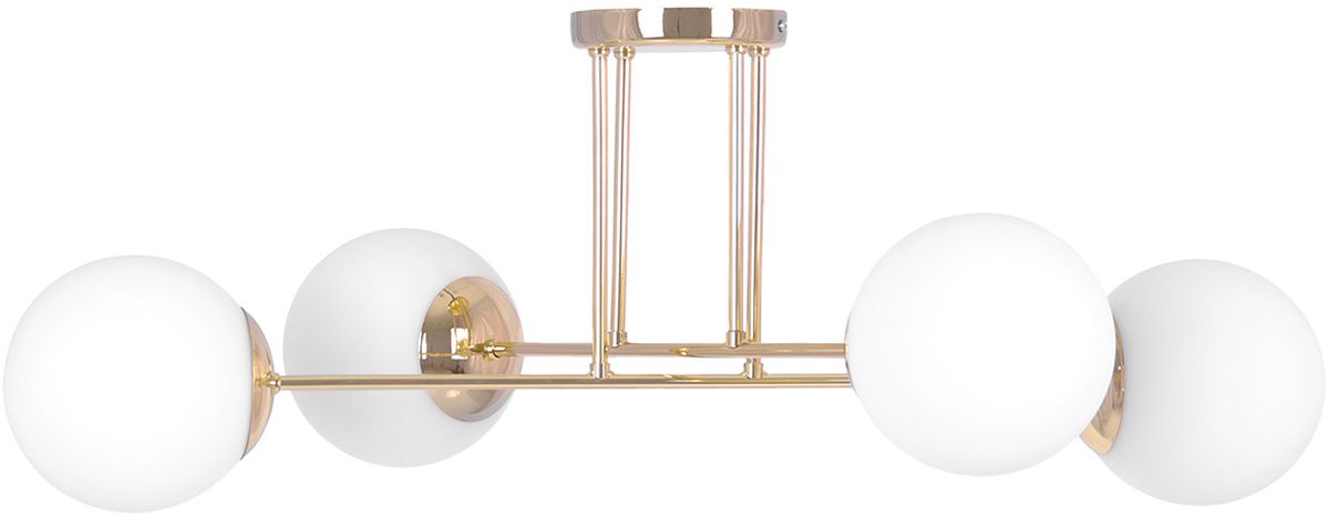 Kaja Lumia lámpara de techo 4x20 W blanco-oro K-5403