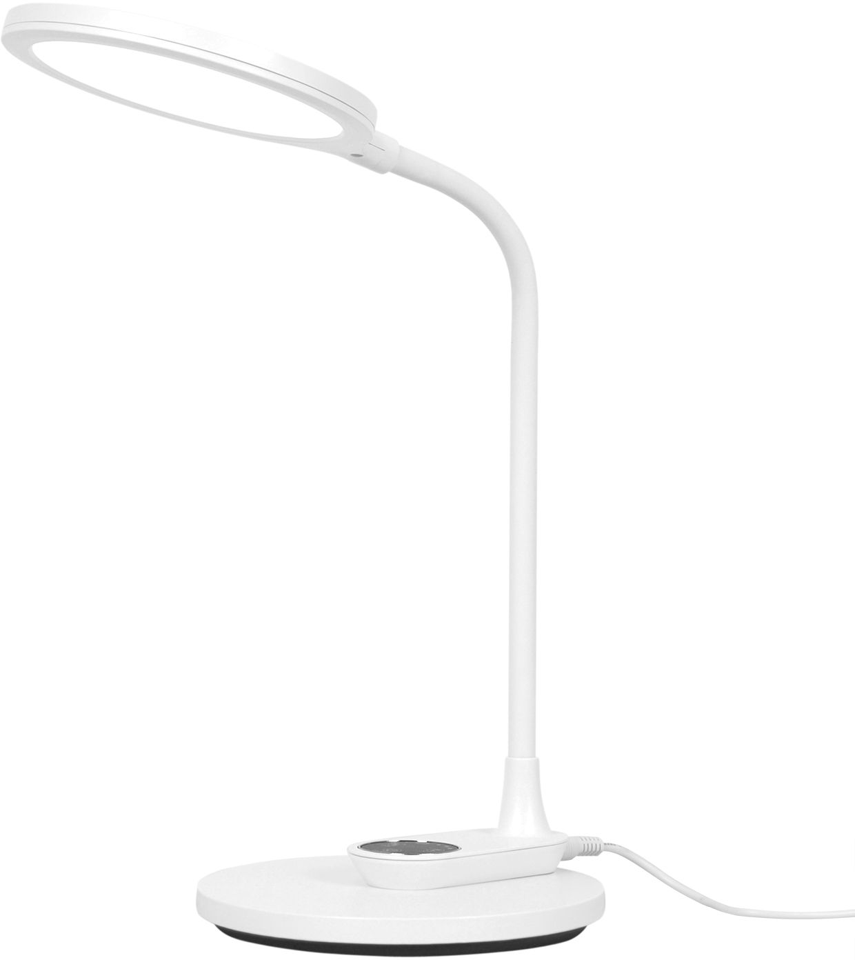 Kaja Gaja lámpara para escritorio 1x9 W blanco K-BL1153BIAŁY