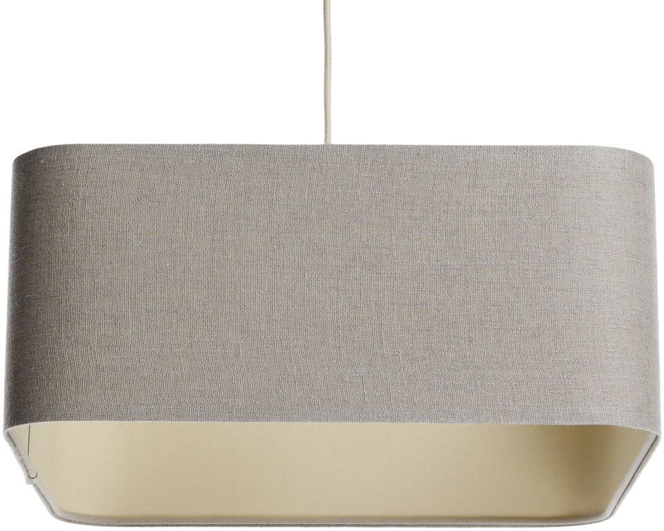 BPS Koncept Kwadro len light lámpara colgante 1x60 W beige KW-001-40W30
