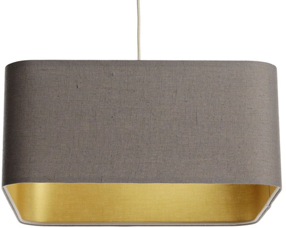 BPS Koncept Kwadro len light lámpara colgante 1x60 W oro-beige KW-002-40W25