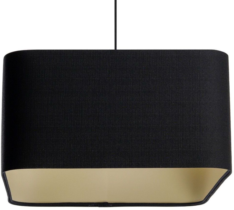 BPS Koncept Kwadro len light lámpara colgante 1x60 W negro KW-005-40W30