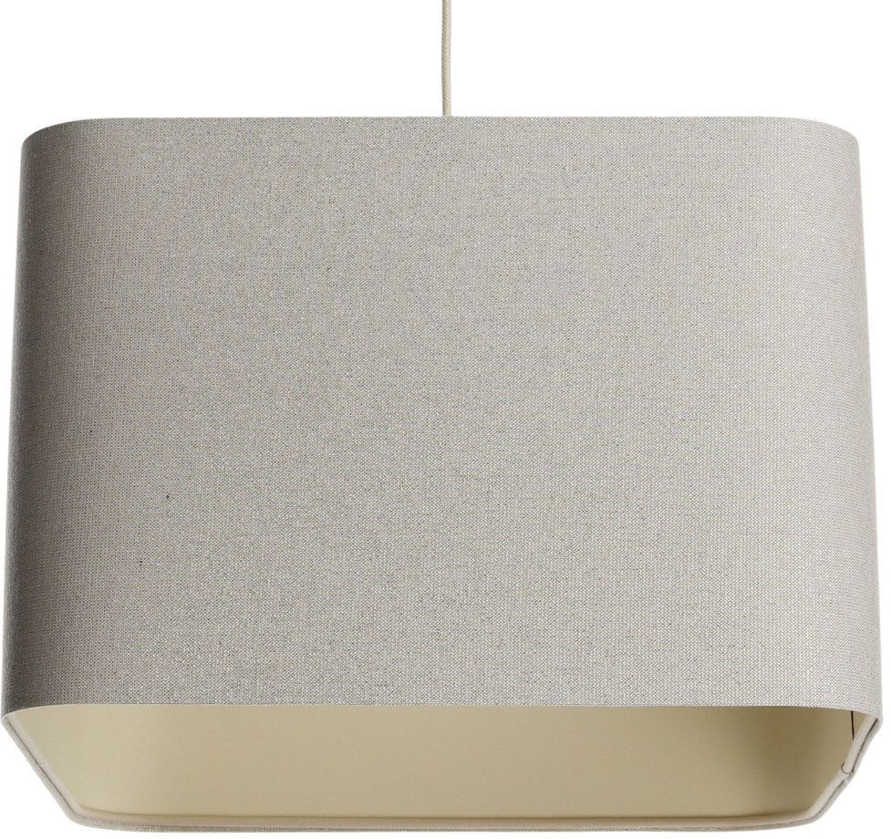 BPS Koncept Kwadro len light lámpara colgante 1x60 W beige KW-007-40W20