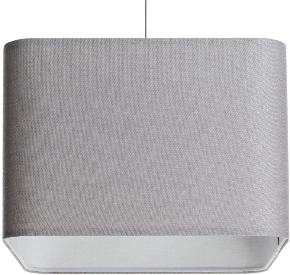 BPS Koncept Kwadro len light lámpara colgante 1x60 W gris/gris ceniza KW-009-40W30