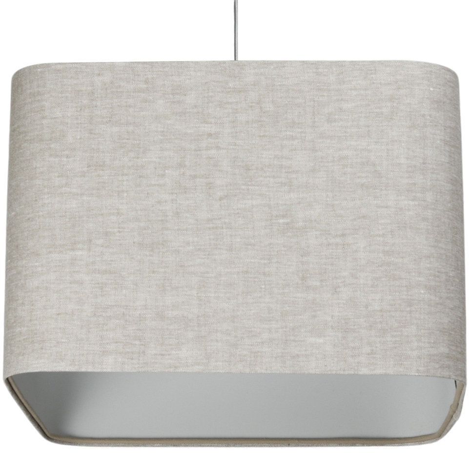 BPS Koncept Kwadro len light lámpara colgante 1x60 W gris/gris ceniza-beige KW-010-40W30
