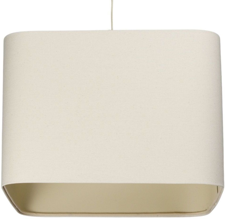 BPS Koncept Kwadro len light lámpara colgante 1x60 W beige KW-011-40W30