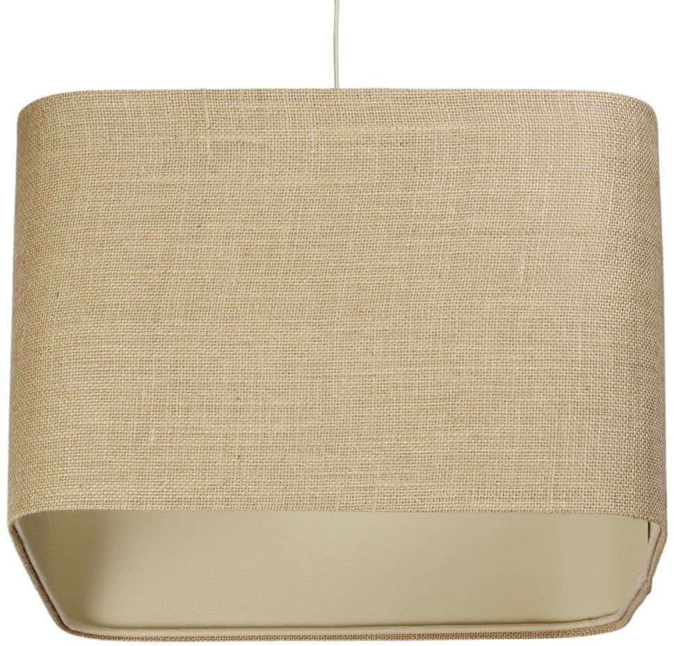 BPS Koncept Kwadro len light lámpara colgante 1x60 W beige KW-012-40W30