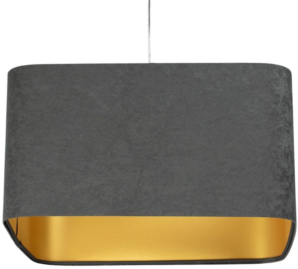 BPS Koncept Kwadro sue lámpara colgante 1x60 W oro-grafito KW-110-40W25