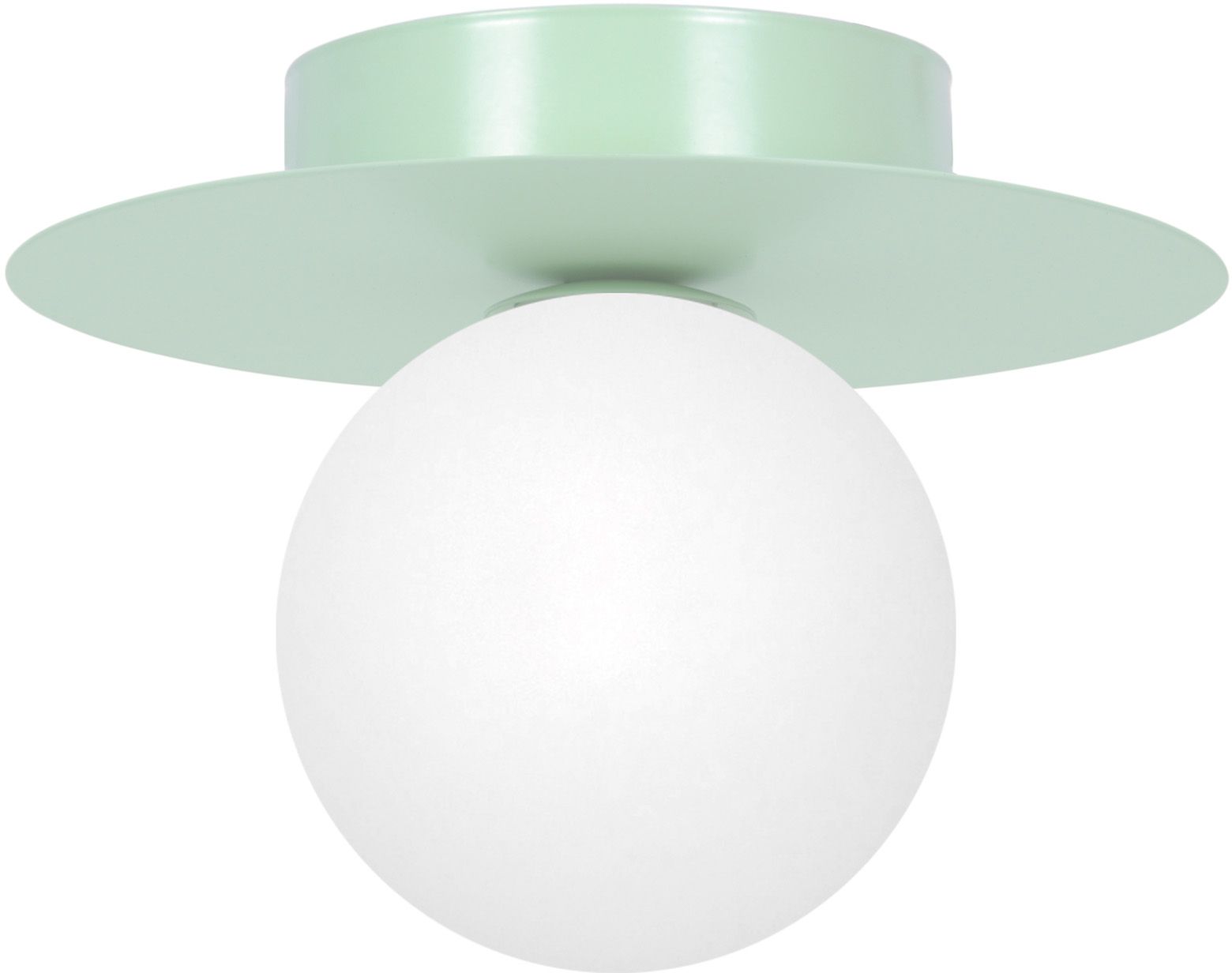 Kaja Robin lámpara de techo 1x10 W blanco-menta K-5452