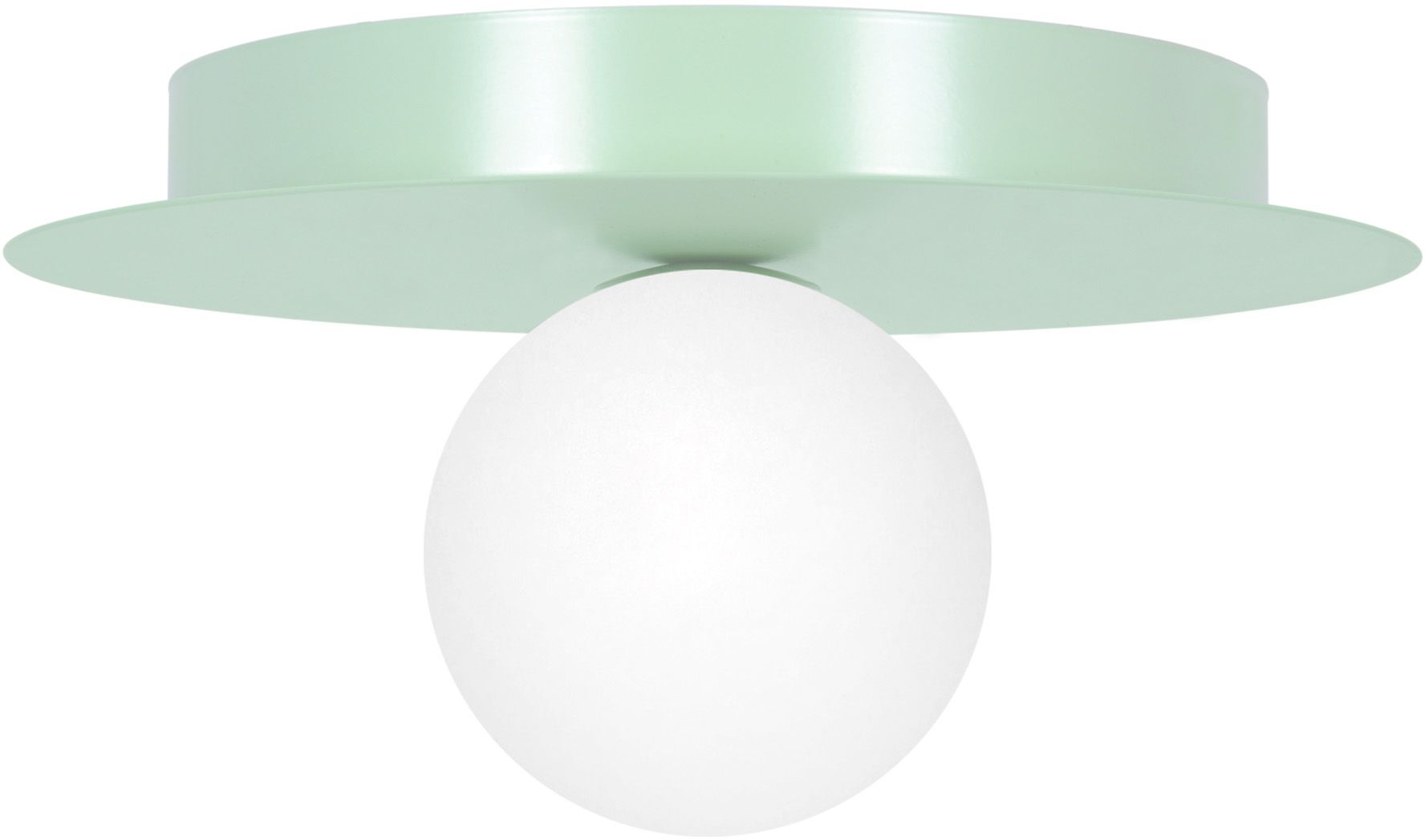 Kaja Robin lámpara de techo 1x10 W blanco-menta K-5453